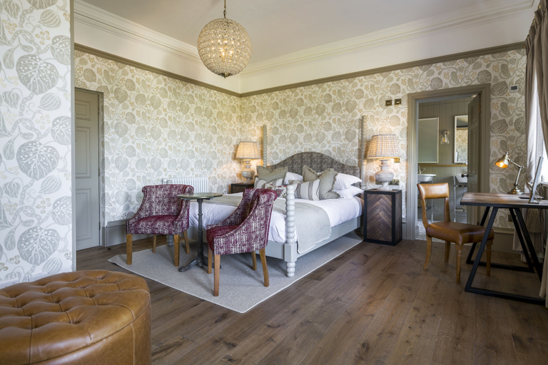 Bedroom 3, Beadnell Towers Hotel, Northumberland