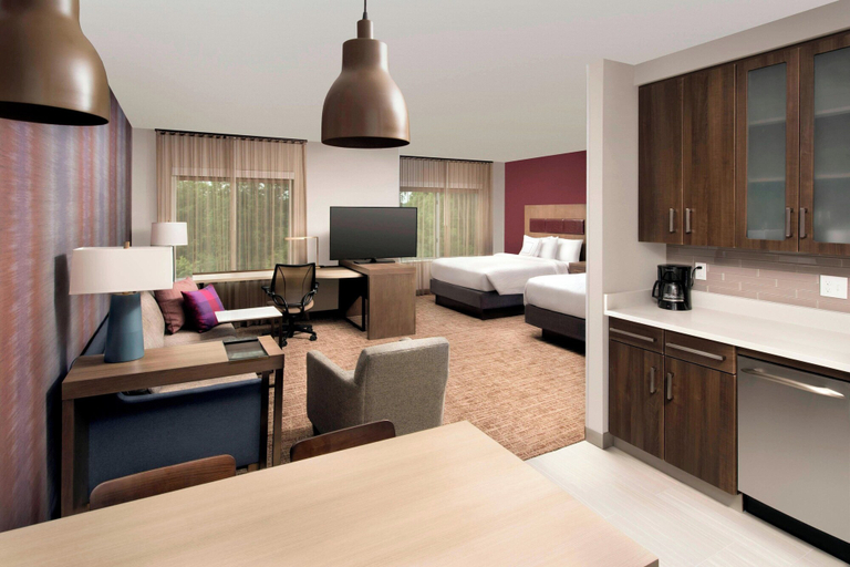 Bedroom 3, Residence Inn by Marriott Baltimore Owings Mills, Baltimore