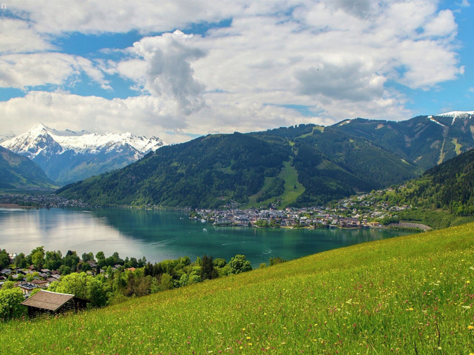 View from property 3, Heritage Chalet in Niedernsill Near Ski Area, Zell am See