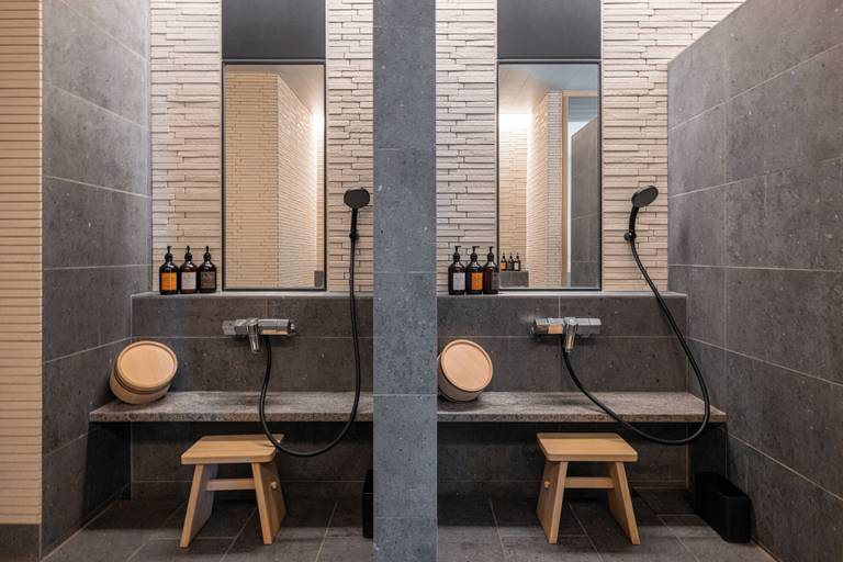 Bathroom 4, Nozo Hotel, Furano