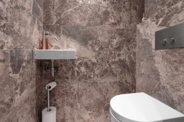 Bathroom 4, Correggiolo Romantic Apartment Pool Montaione Toscana, Florence