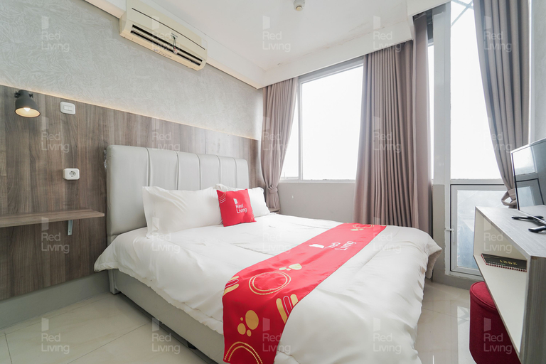 Bedroom 2, RedLiving Apartemen Saladdin Mansion, Depok