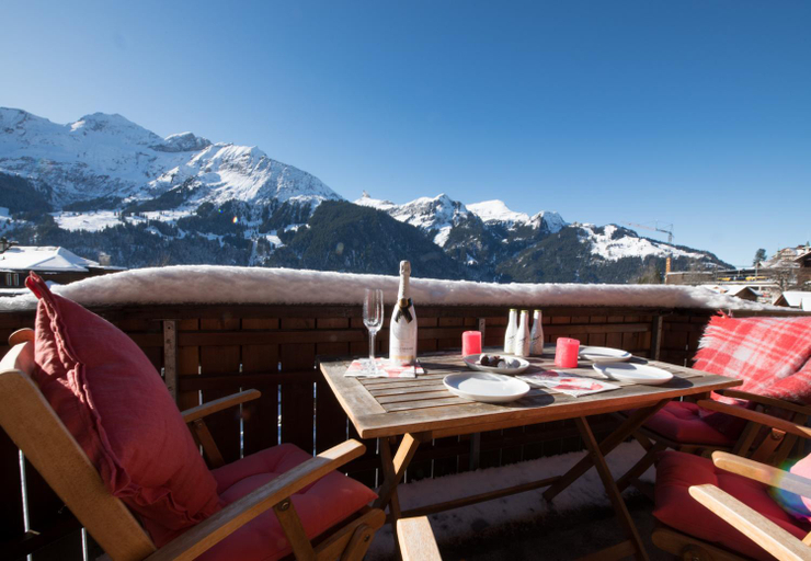 Balcony/terrace 4, Chalet Millennium, Interlaken