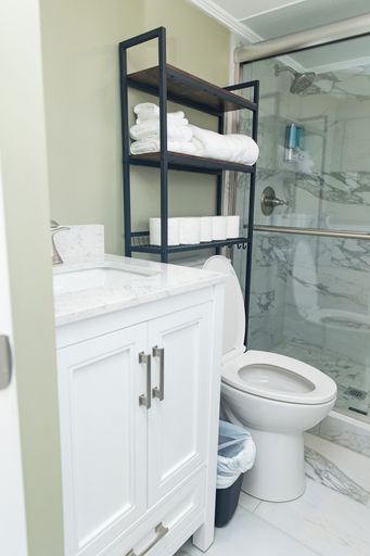 Bathroom 3, The Cabins on Rockmine, Early