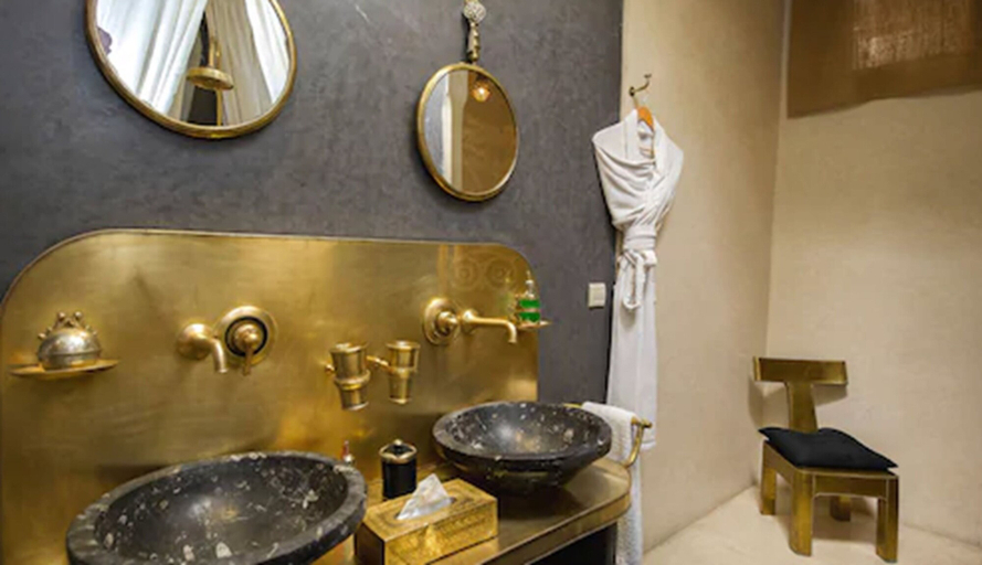 Bathroom 4, Riad Joya, Marrakech