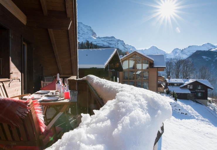 Balcony/terrace 2, Chalet Millennium, Interlaken