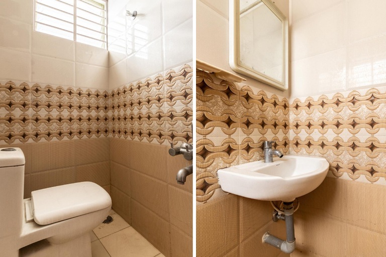 Bathroom 3, OYO Bengal Guest House Near Birla Mandir, Bangalore