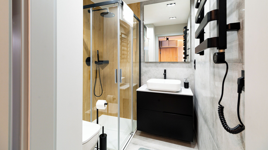 Bathroom, Apartamenty Sun & Snow Żeromskiego 15C, Jelenia Góra