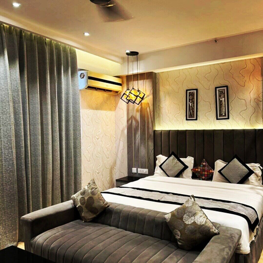 Bedroom 1, The Origin Suites, Lucknow