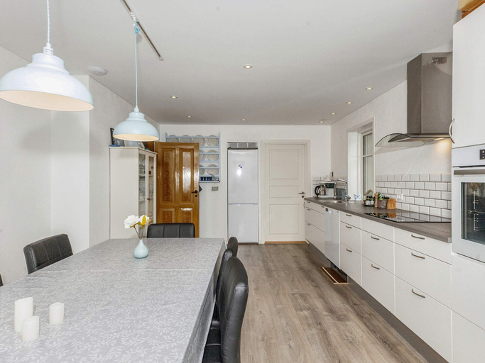 Private kitchen 3, 4 Star Holiday Home in Laeso, Læsø