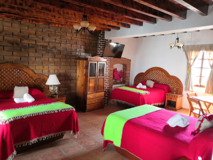 Bedroom 3, Hotel El Aguila, Villa del Carbón