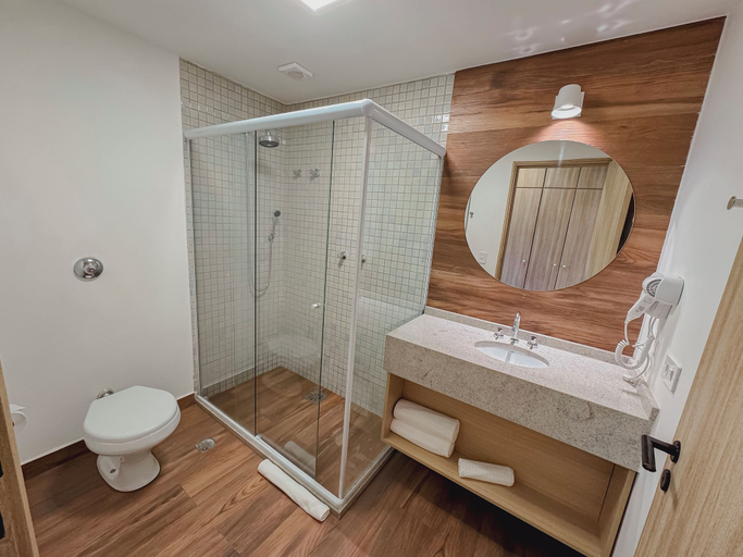 Bathroom 4, Hotel Thermas da Mata - Cotia próximo ao Parque Anmália, Cotia