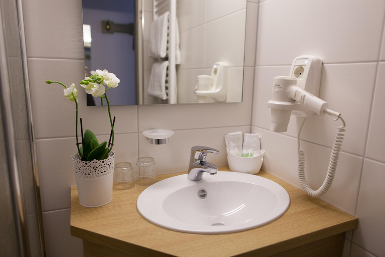 Bathroom 4, Hotel Wilder Mann, Passau
