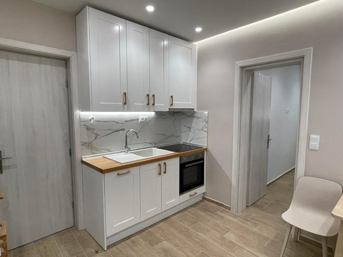 Kitchen 3, Andrea's luxury apartments in Nea Fokaia, Central Macedonia