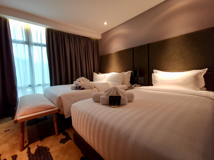 Bedroom 3, King Park Hotel Kota Kinabalu, Kota Kinabalu