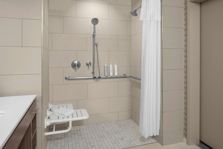 Bathroom 4, Home2 Suites By Hilton Hobbs, Lea