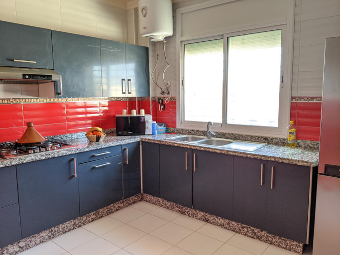 Kitchen, Full Appart Hotel, Kénitra
