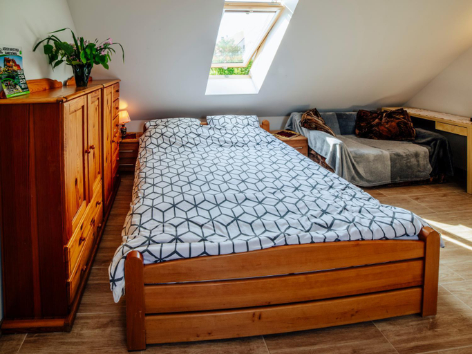 Bedroom 2, Gospodarstwo Agroturystyczne Rowerowa Przystan "Jankesowka", Lidzbark