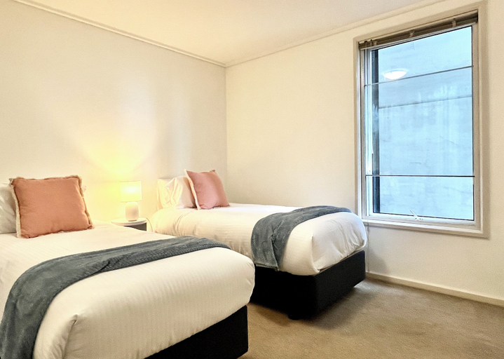 Bedroom 2, Readyset Apartments at The Summit, Melbourne