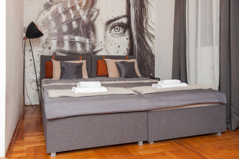 Bedroom 1, Red Clay SPA Apartments, Belgrade