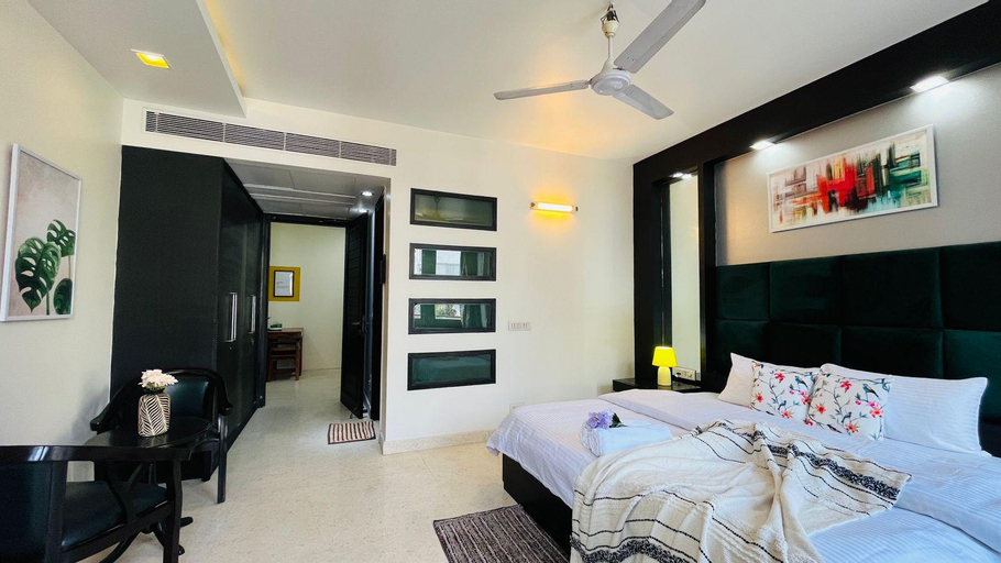 Bedroom 2, BluO Studio - M Block Mkt Greater Kailash, West