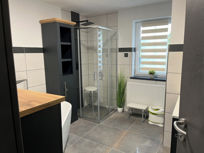 Bathroom 4, Ferienhaus Anton Günther, Erzgebirgskreis