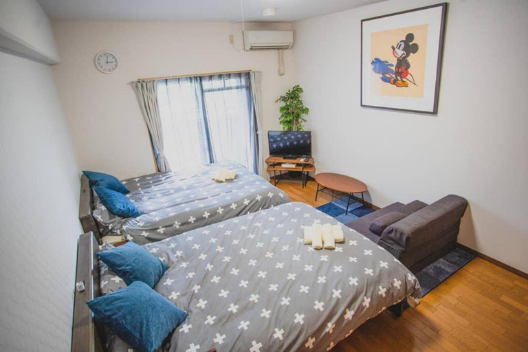 Bedroom 2, Direct Acc Shinsaibashi/Umeda/Osaka Castle[A210-1], Osaka