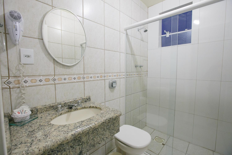 Bathroom, Hoteis Pamplona, Rio do Sul