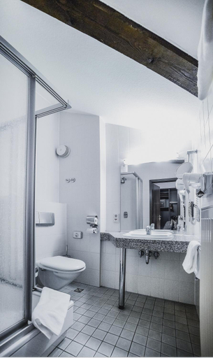 Bathroom 4, Hotel zur Post, Oberbergischer Kreis
