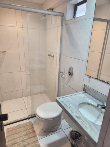Bathroom, Tabajara Flats Praia de Iracema, Fortaleza