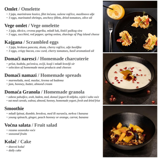 Food & Drinks 2, Boutique rooms Kastel Ismaeli, Vela Luka