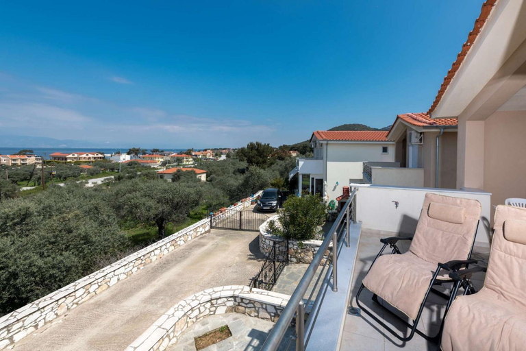 Balcony/terrace 2, Maria's Sea View Villa, East Macedonia and Thrace