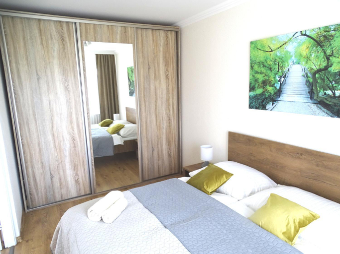 Bedroom 2, Duna View Apartment, Budapesti