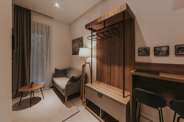 Bedroom 1, Apricot Luxe Apartment I - Free Parking, Zagreb