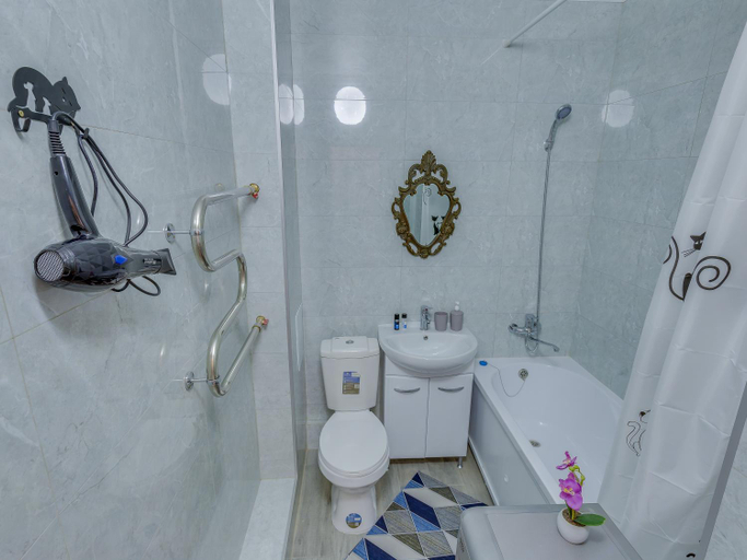 Bathroom 3, YourHouse Микрораион Жетысу-2, дом 66 - экономичнее квартиры, уютнее гостиницы, Almaty