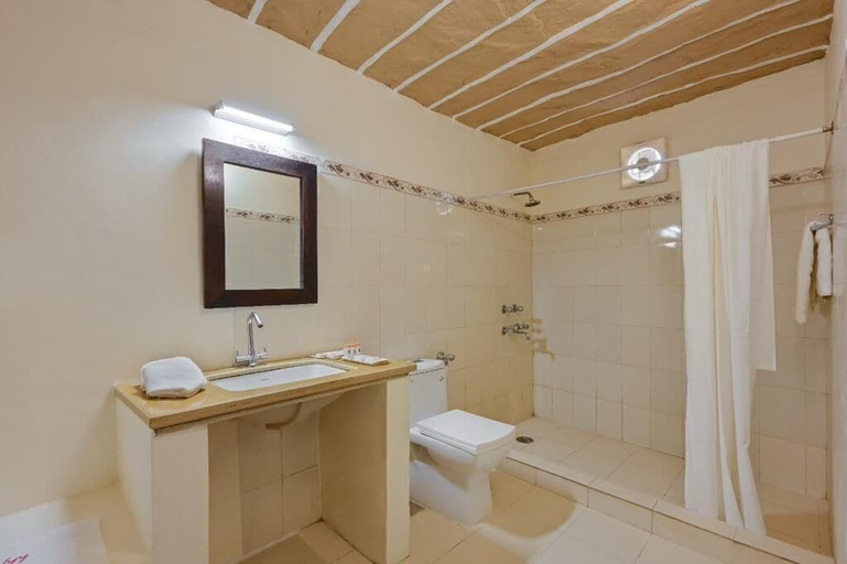 Bathroom, Desertique Dunes Safari Camp & Resort, Jaisalmer
