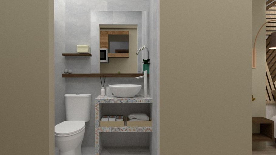 Bathroom 3, RHODIAN TREASJURE Spiridione Studios, South Aegean