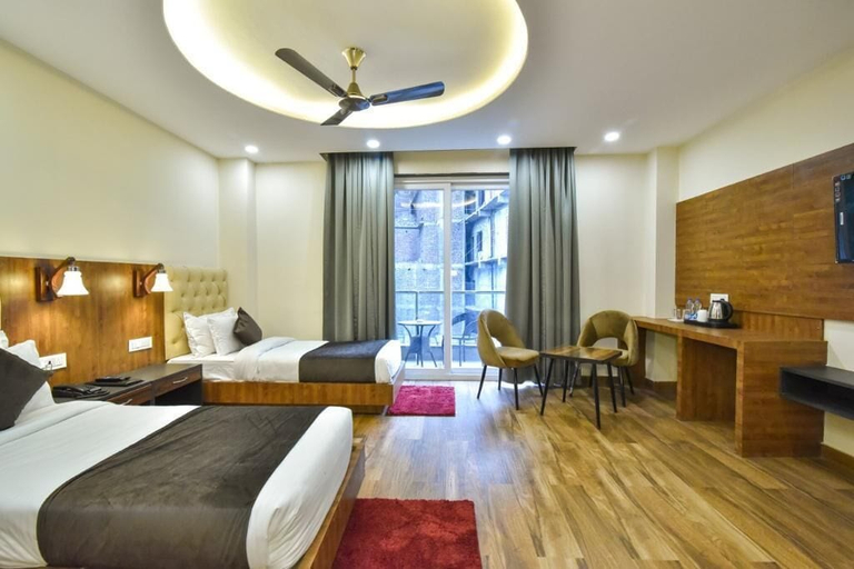 Bedroom 2, Anandam hotel, Kangra