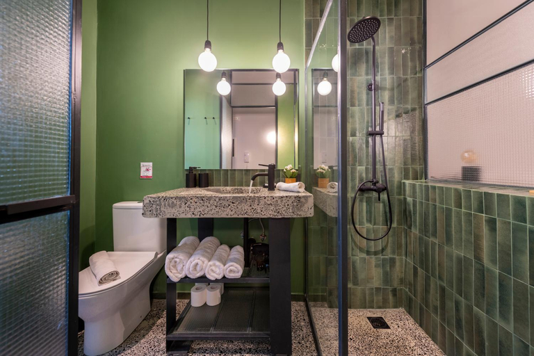 Bathroom 3, Hidesign Athens The Getaway Apartments, Attica