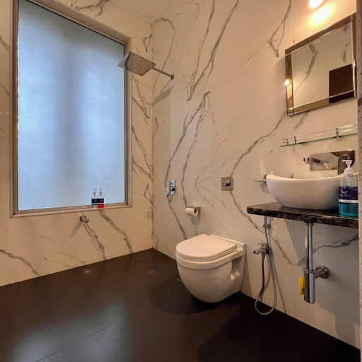Bathroom, Ashford 4 BHK With Pvt Pool By Stellar Stays, Pune