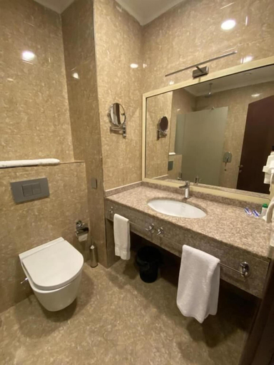 Bathroom, Cannat Bagi Altiagac Hotel, Xizı
