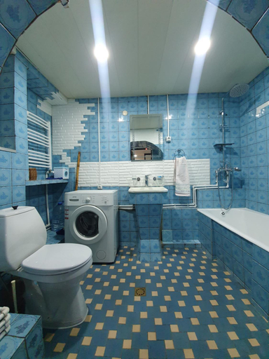 Bathroom, Gala Apartment, Tbilisi