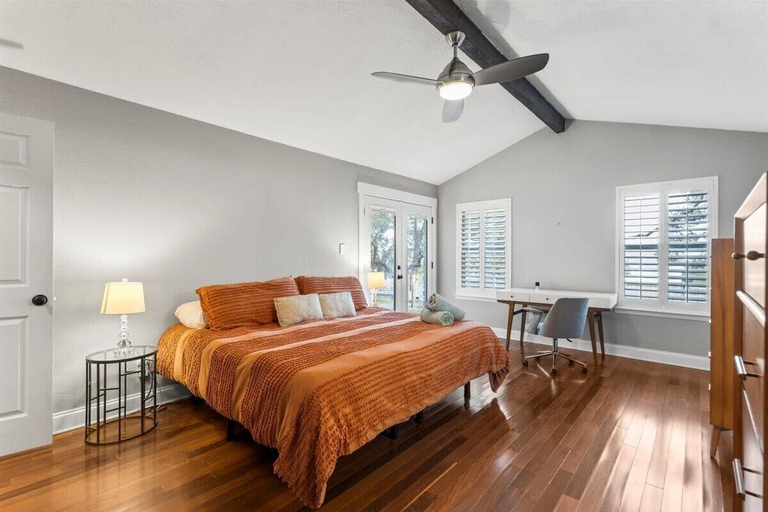 Bedroom, Spacious Retreat with Private Pool, Travis