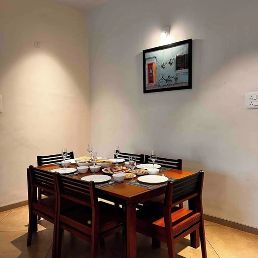 In-room dining 5, Ashford 4 BHK With Pvt Pool By Stellar Stays, Pune