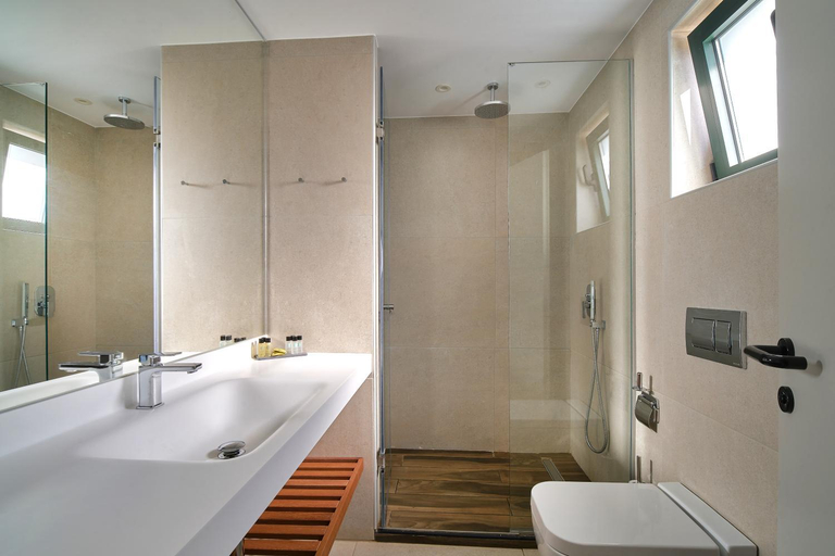 Bathroom 5, Silver Beach Hotel & Apartments, Crete
