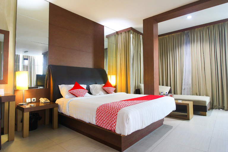 Bedroom, OYO 1729 I-shine Hotel, Pekanbaru