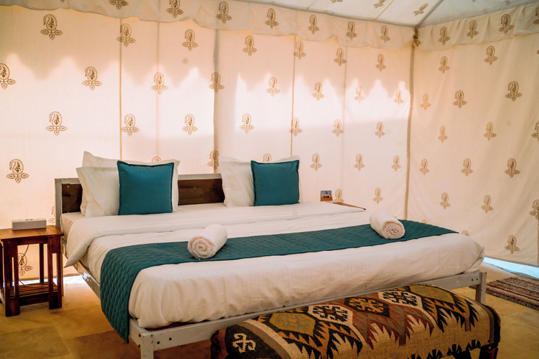 Bedroom, Hinduja Camp Jaisalmer, Jaisalmer