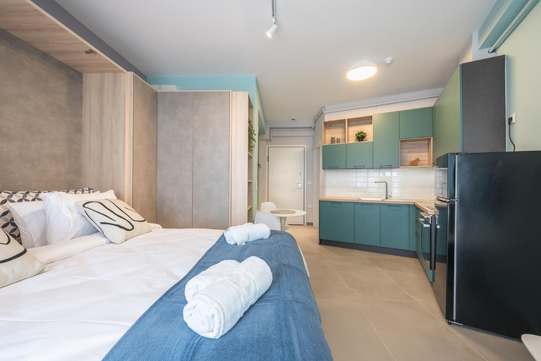Kitchen 3, Stylish Urban Suites, Attica