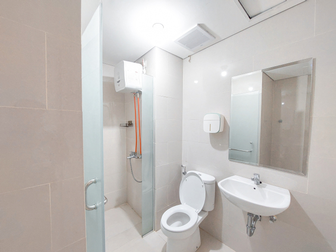 Bedroom 3, Homey and Compact 2BR Podomoro City Deli Medan Apartment By Travelio, Medan