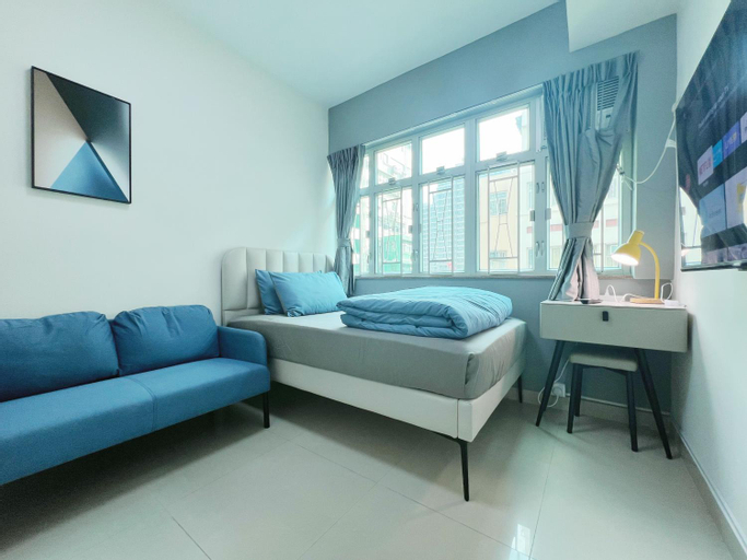Bedroom 1, Student Accommodation - 26 Man Yuen Street, Kowloon